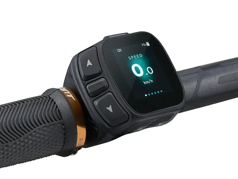 Giant Stance E+ 1 eMountain Bike in Almond/Black-5