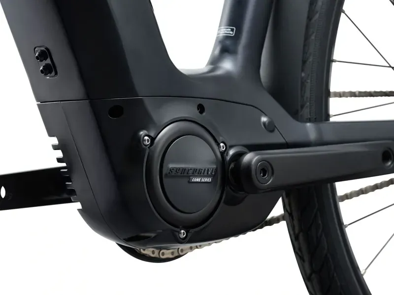Giant NewTour E+ 2 LST Electric Commuter Bike in Cold Night-5